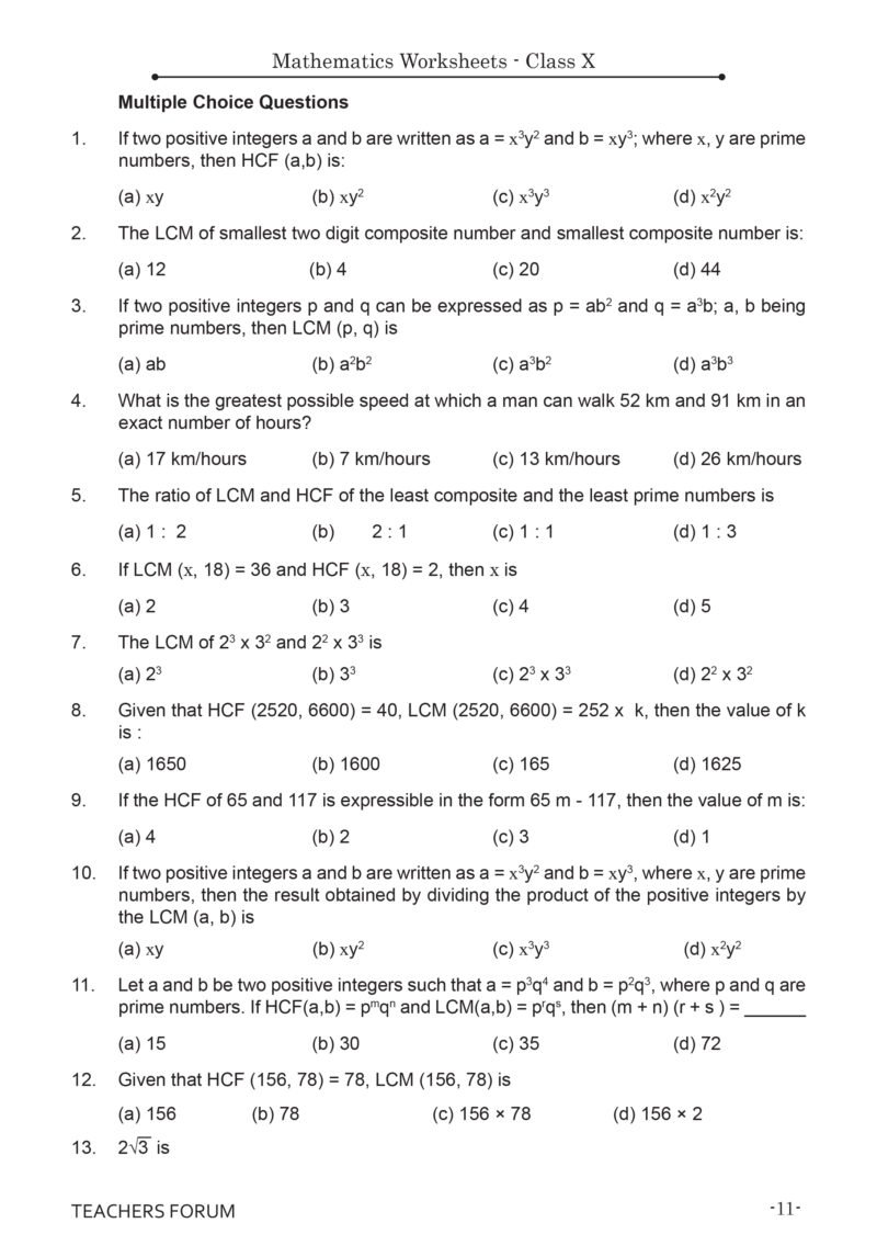 CBSE Workbook Class 10 Mathematics (For 2025 Exam) - Image 7