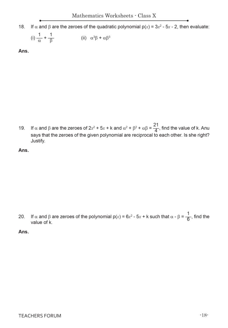 CBSE Workbook Class 10 Mathematics (For 2025 Exam) - Image 8