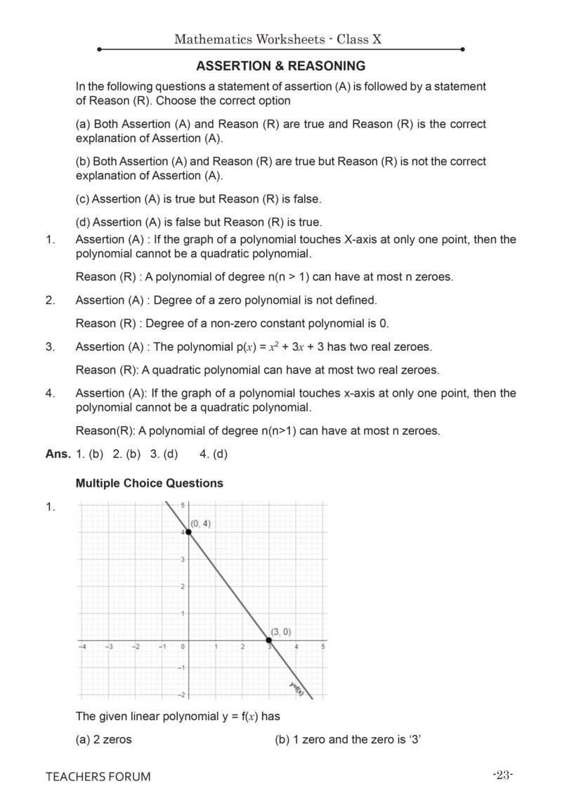 CBSE Workbook Class 10 Mathematics (For 2025 Exam) - Image 9