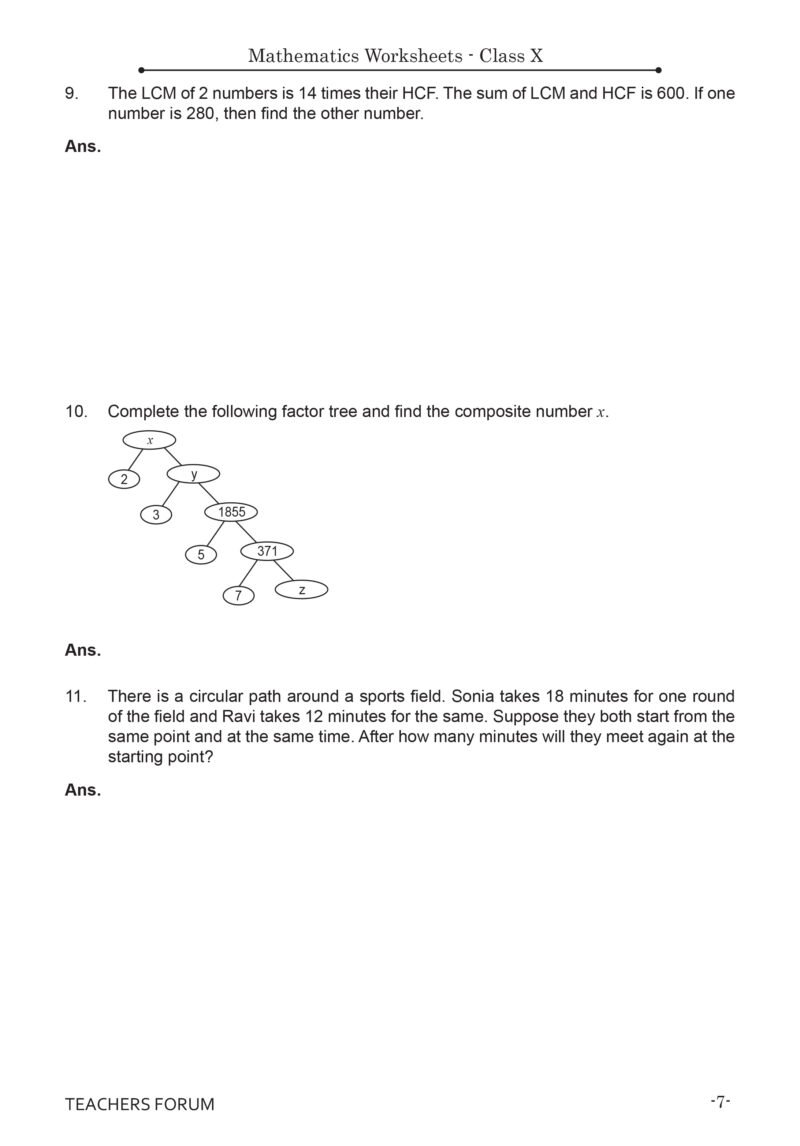 CBSE Workbook Class 10 Mathematics (For 2025 Exam) - Image 5